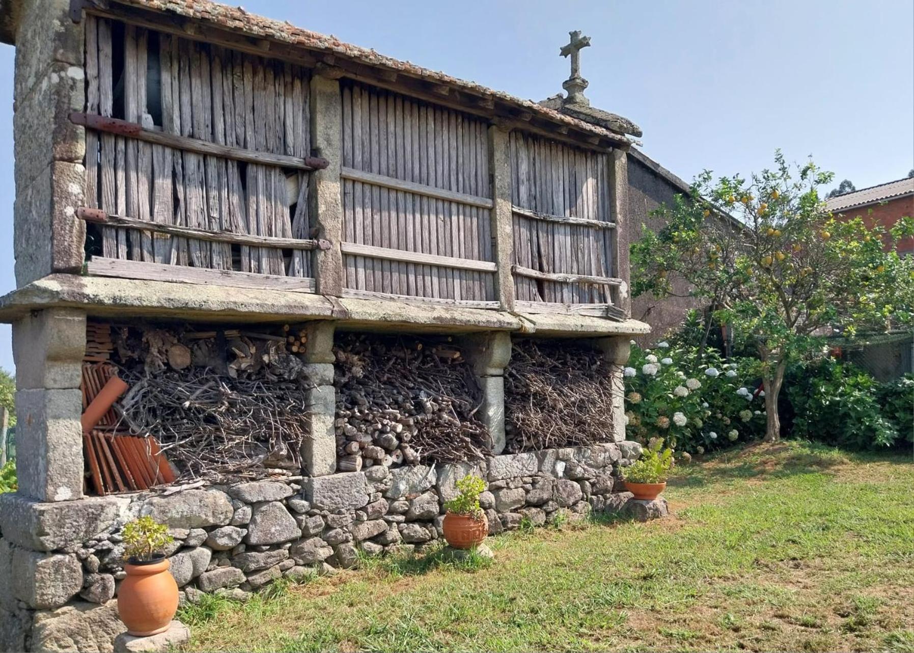 O berce casa rural camino Padrón Santiago Exterior foto